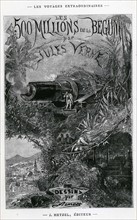 Jules Verne, "Les 500 millions de la Bégum", frontispice