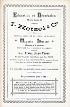 Advertisement for the Magasin Illustré