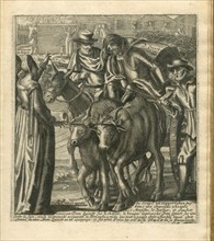 The Adventures of Don Quichotte and Sancho Pansa. Illustration