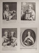 Saint Ambroise, Saint Athanase, Saint Basile et Saint Grégoire, Anne Louise Christine de Foix de La Valette d'Epernon