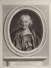 Charles Gobinet, Edelinck, (after) de Largillière