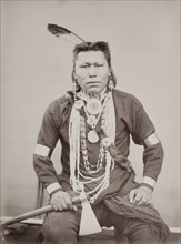 Portrait of 'Red Indian', leader