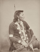 Portrait of 'Red Indian', leader