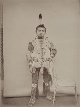 Portrait of 'Red Indian' Traveller