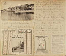 Travel diaries of an English family in Monte Carlo in 1912