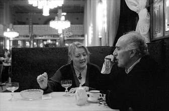 Michel Piccoli and Marianne Sägebrecht, 1989