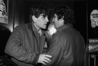 Tchéky Karyo and André Engel, 1983