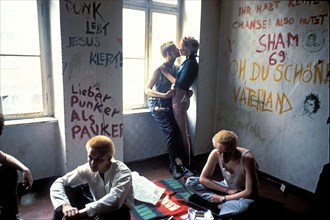 Reportage Punks from East Berlin, 1982