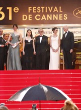 Rebecca Hall, Woody Allen, son épouse et Penelope Cruz