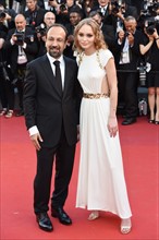 Asghar Farhadi et Lily-Rose Depp, Festival de Cannes 2017