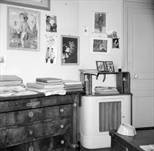 Pierre Brasseur's desk