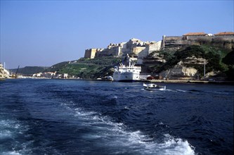 Chenal du port de Bonifacio