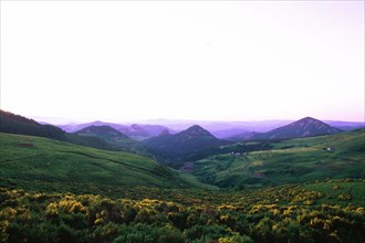 Vue depuis Croix de Boutières