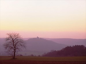 View from the environs of Fontette; towards the West, Vézelay