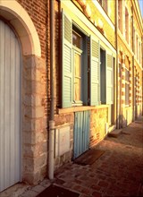 Lille, Houses on the Quay of the Wault