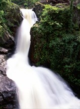 Limousin : les cascades de Gimel : deuxième cascade, la Redole
