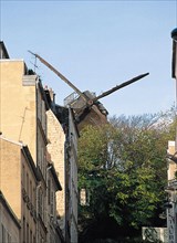 Windmill in  Montmartre, Paris