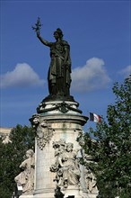 Marianne, statue of the Republic, Paris