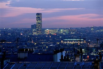 Paris by night, panorama