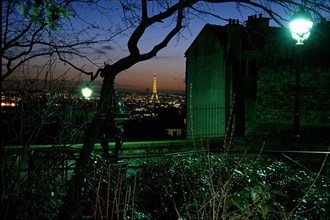 Paris de nuit, panorama