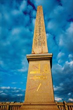 Obelisk on  place de la Concorde, perspective