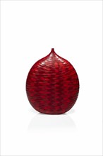 Micheluzzi, Red Murrine vase