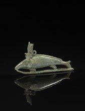 Statuette votive représentant le poisson Oxyrhynque