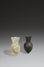 Set of two egyptian Opening of the Mouth Ceremony bottles