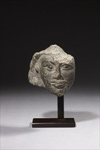 Egyptian head of a dignitary statue
