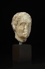 Hellenistic head from a male statuette
