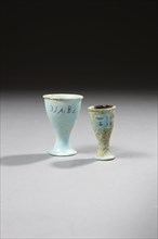 Egyptian calice vases