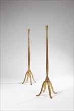 Paul Follot. Paire de lampadaires