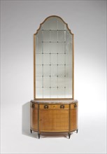 Paul Follot. Demi-lune cabinet