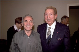 10/19/1994 . Paris: premiere of Charles Aznavour concert at the" Palais des Congres".
