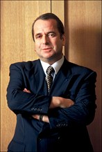 10/10/1995. Paul Loup Sulitzer at lawyer Binoche home