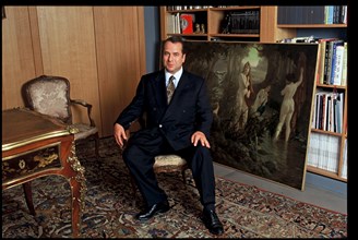 10/10/1995. - Paul Loup Sulitzer at lawyer Binoche home