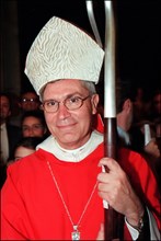 10/11/1997. Portrait of Mgr Di Falco accused of having sexually abused a boy from 1972 to 1975