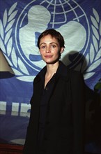 18/02/1998. CONF.DE PRESSE D' E. BEART POUR L'UNICEF