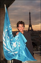 03/07/2000. Claudia cardinale named UNESCO goodwill ambassor