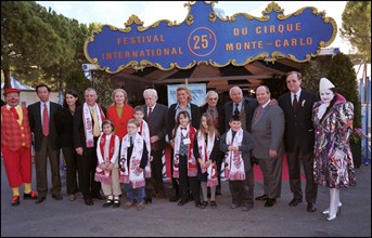 01/20/2001. Third day of the Monaco Circus Festival.