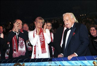 01/23/2001. The Monaco Circus Festival: awards ceremony.