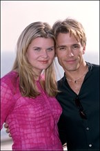 02/19/2001. 41st television festival of Monaco: Heather Tom and Scott Reeves of "The Young and the Restless"