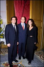 02/19/2001. Private party with Prince Albert of Monaco during 41st Monte-Carlo TV festival.