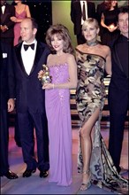 02/21/2001. 41st Monte Carlo TV festival awards ceremony.