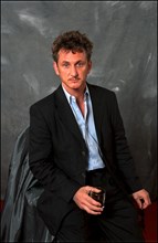 05/15/2001. EXCLUSIVE. 54th Cannes film festival: studio of Sean Penn.