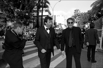 05/00/2001. Backstage of the 54th Cannes Film Festival