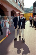 05/26/2001. Formula 1: trials for the Monaco Grand Prix.