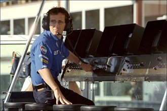 05/26/2001. Formula 1: trials for the Monaco Grand Prix.