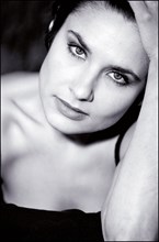 02/00/2002.  Close-up Noemie Kocher, a French actress who plays in several French and English TV series.