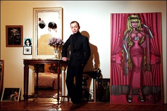 02/24/2002.  Fashion Designer Laurent Mercier gives a shot in the arm to Balmain Haute Couture.